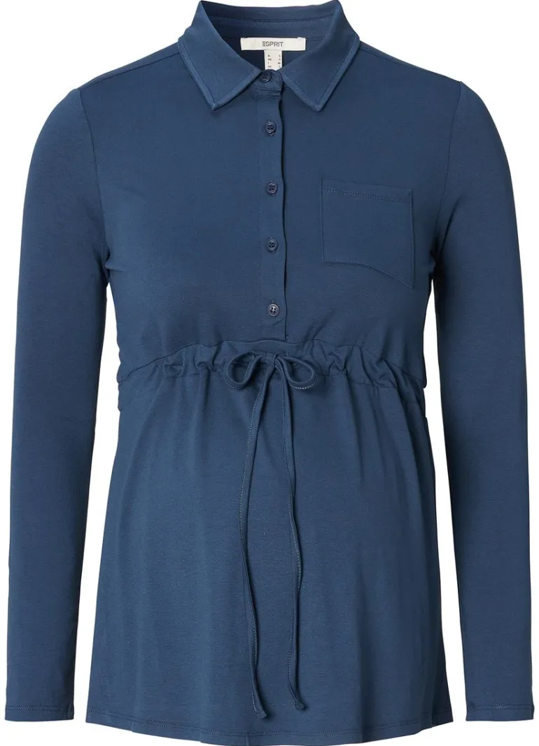 voedingsshirt__dark_blue_2-8.webp Noppies Shirts | Shirts<Voedingsshirt - Dark Blue
