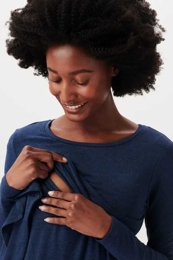 Noppies Shirts | Shirts<Voedingsshirt - Dark Blue