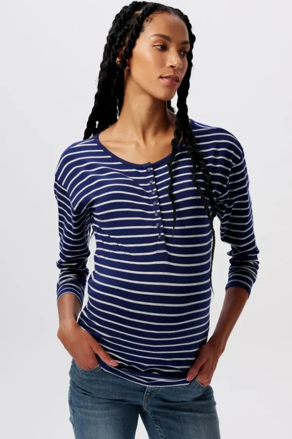 Noppies Shirts | Shirts<Voedingsshirt - Dark Blue