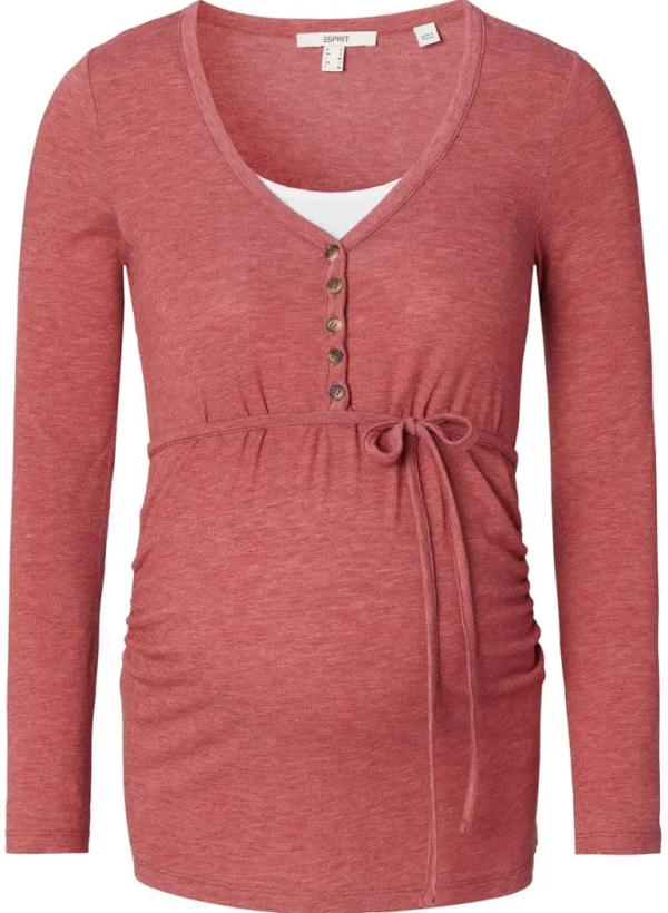 Noppies Shirts | Shirts<Voedingsshirt - Dark Red