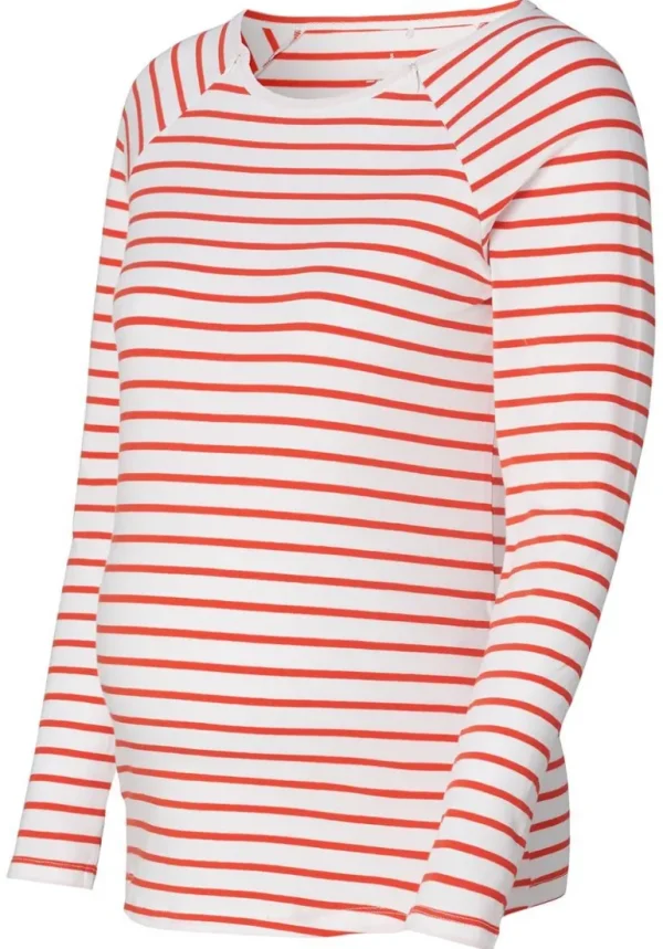 Noppies Shirts | Shirts<Voedingsshirt - Mission Red