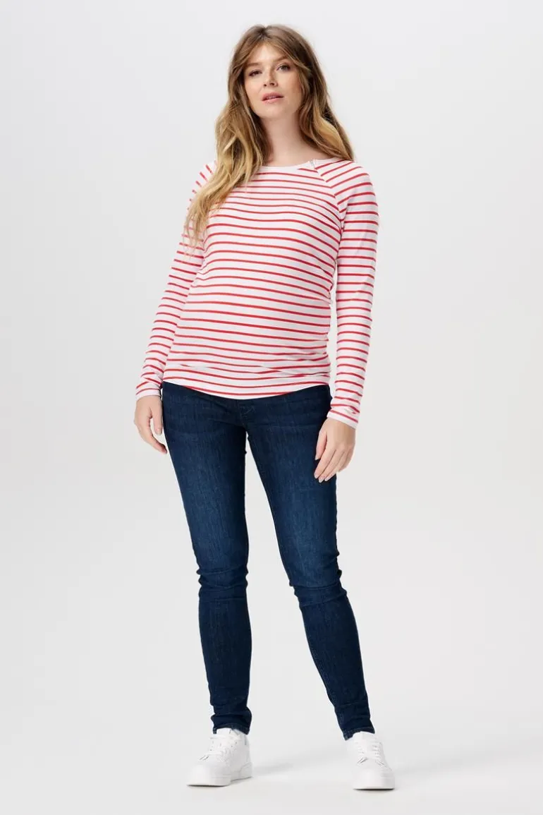 voedingsshirt__mission_re_5.webp Noppies Shirts | Shirts<Voedingsshirt - Mission Red