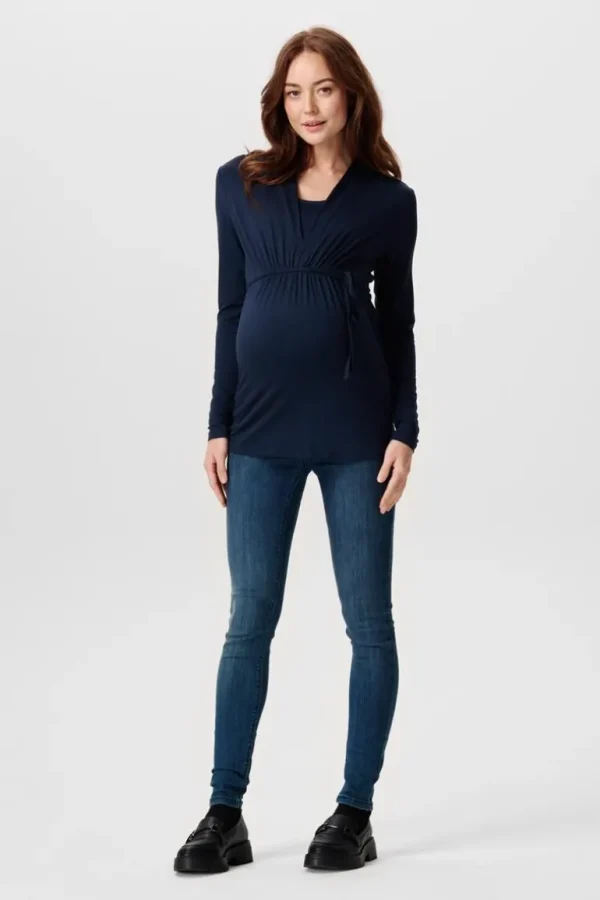Noppies Shirts | Shirts<Voedingsshirt - Night Blue