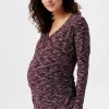 Noppies Shirts | Shirts<Voedingsshirt - Plum red