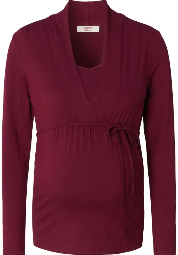 Noppies Shirts | Shirts<Voedingsshirt - Plum red