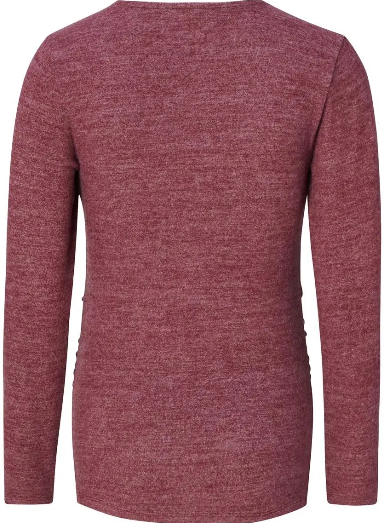 voedingsshirt__plum_red_3-3.webp Noppies Shirts | Shirts<Voedingsshirt - Plum red