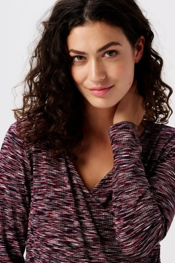 Noppies Shirts | Shirts<Voedingsshirt - Plum red