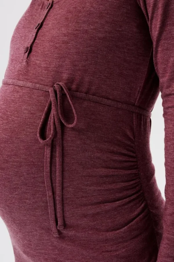 Noppies Shirts | Shirts<Voedingsshirt - Plum red