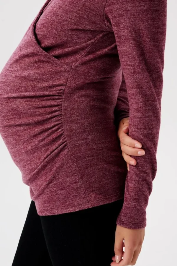 Noppies Shirts | Shirts<Voedingsshirt - Plum red