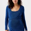 Noppies Shirts | Shirts<Voedingsshirt - Royal Blue