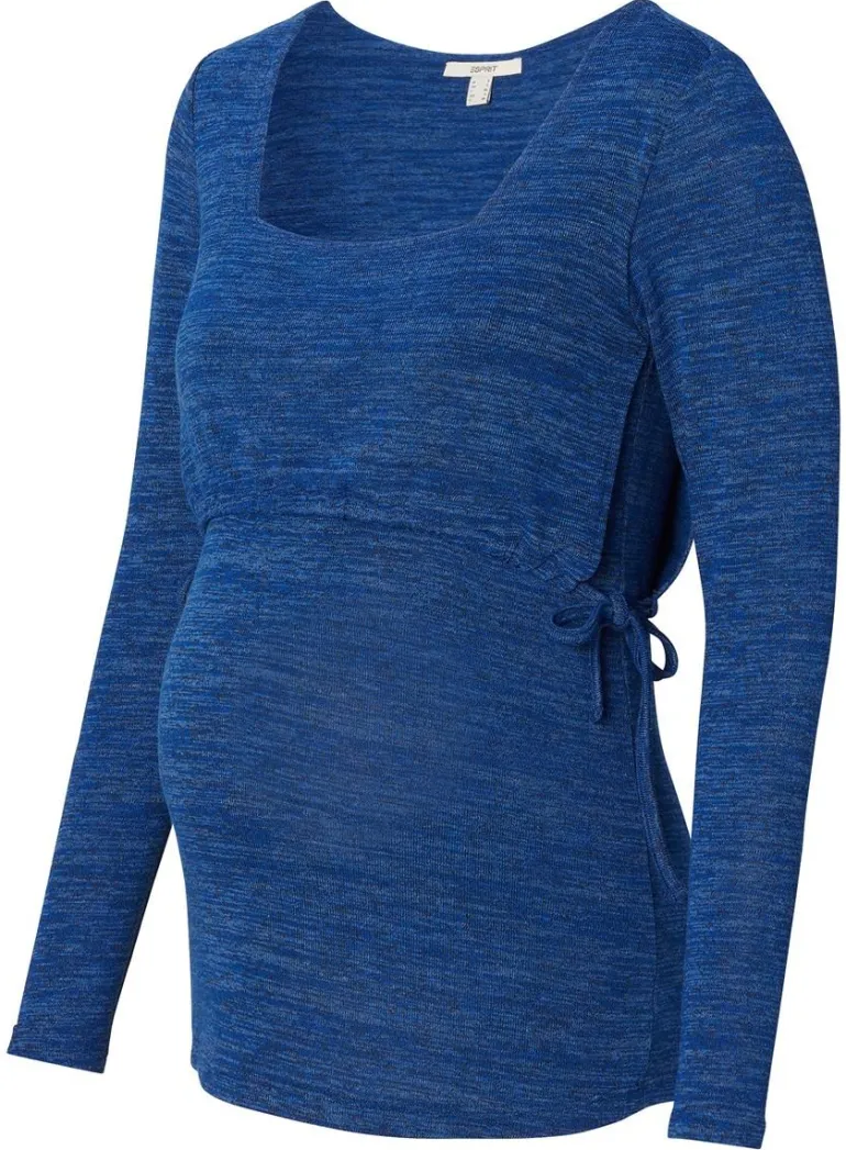voedingsshirt__royal_blue_11.webp Noppies Shirts | Shirts<Voedingsshirt - Royal Blue