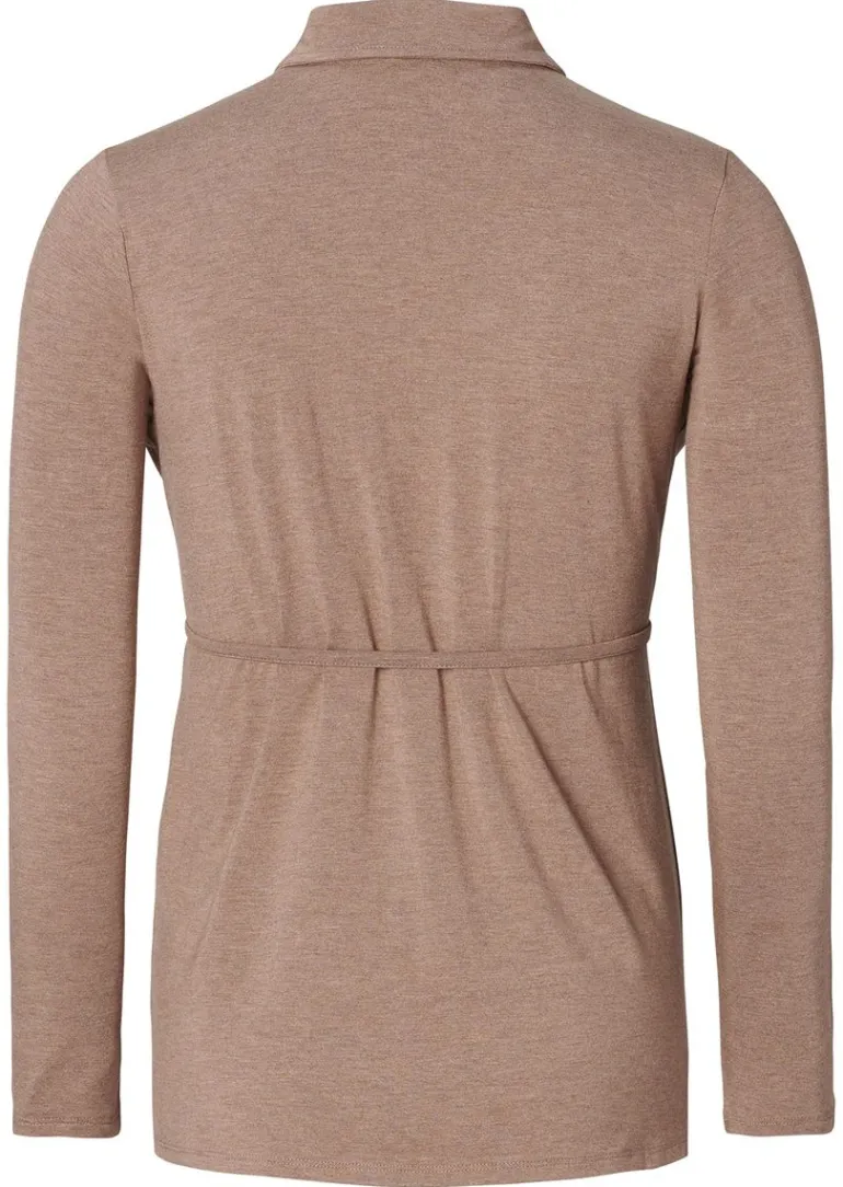 voedingsshirt__taupe_grey_9.webp Noppies Shirts | Shirts<Voedingsshirt - Taupe Grey