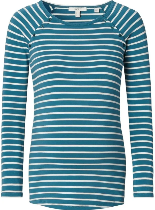 Noppies Shirts | Shirts<Voedingsshirt - Teal Blue