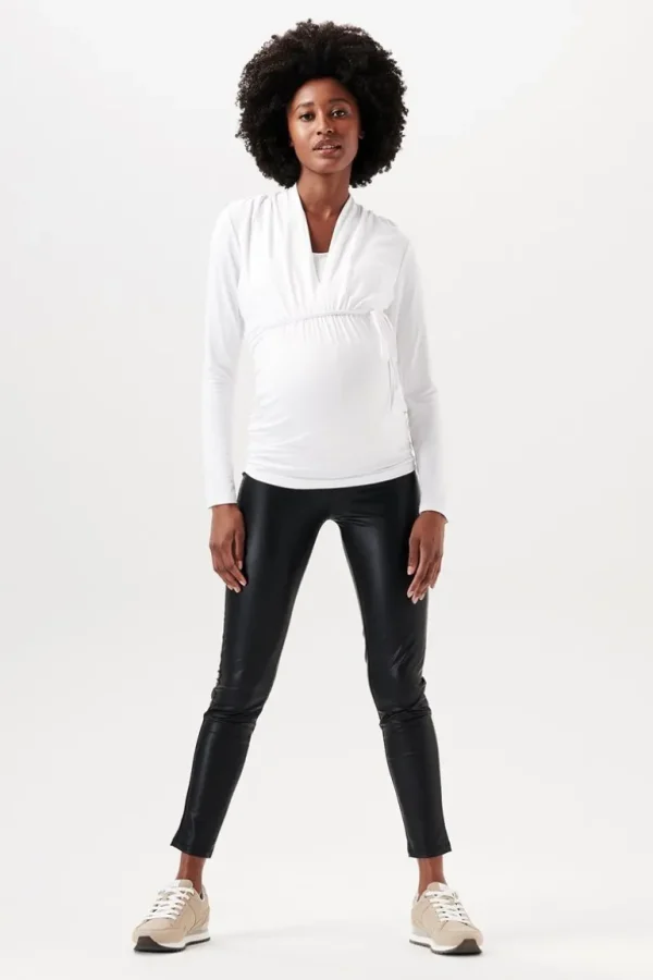 Noppies Shirts | Shirts<Voedingsshirt - White