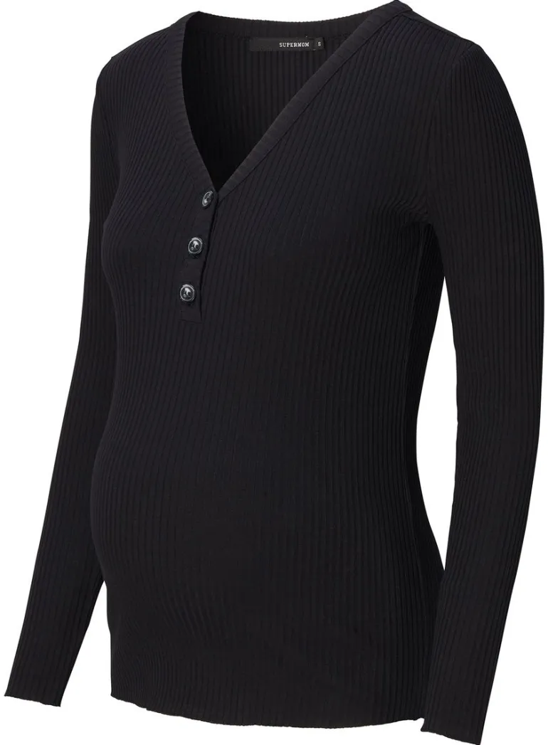 voedingsshirt_camden__bla_4.webp Noppies Shirts | Shirts<Voedingsshirt Camden - Black