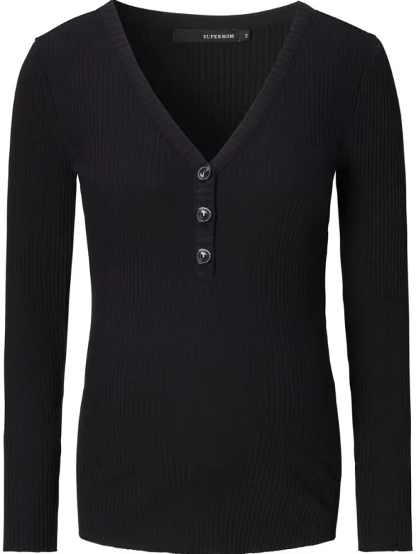Noppies Shirts | Shirts<Voedingsshirt Camden - Black