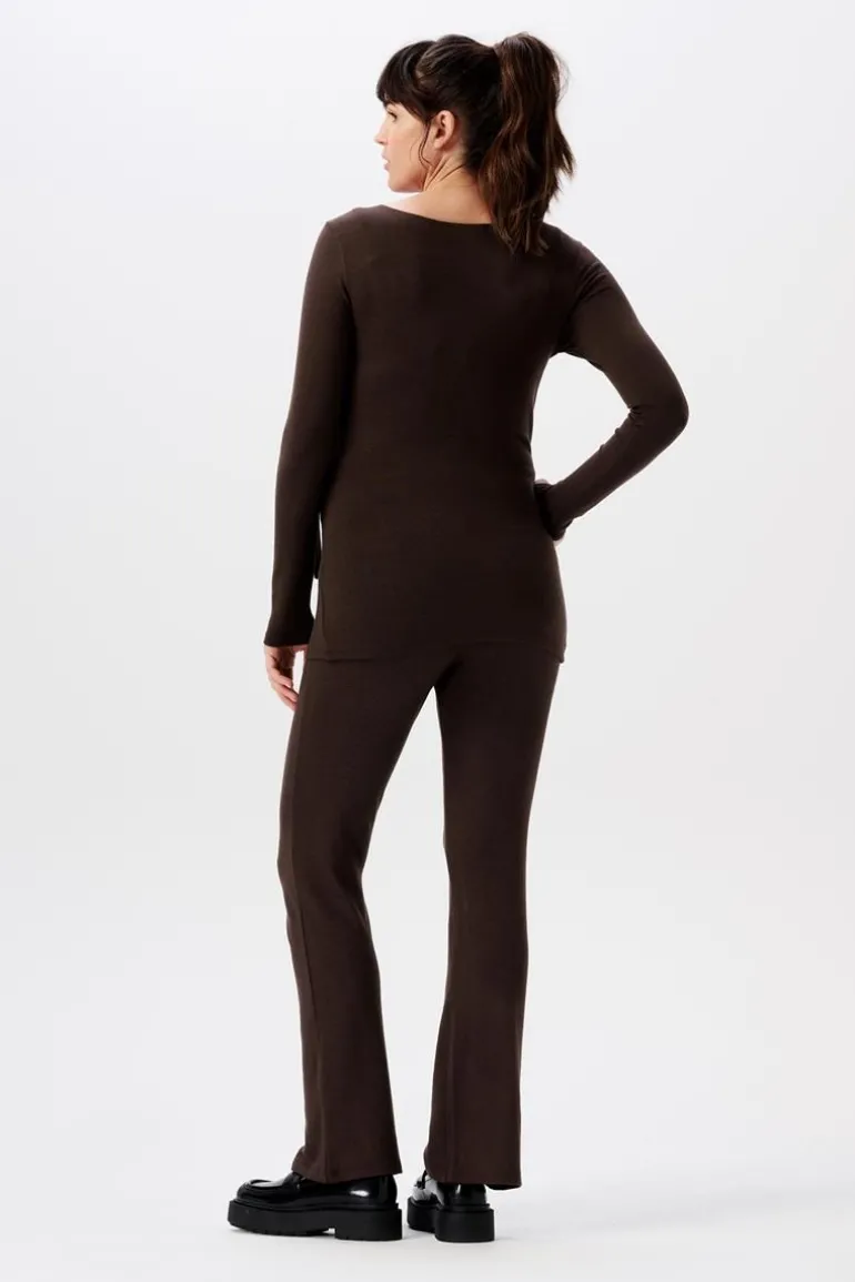 voedingsshirt_elin__coffe_7.webp Noppies Shirts | Shirts<Voedingsshirt Elin - Coffee Bean