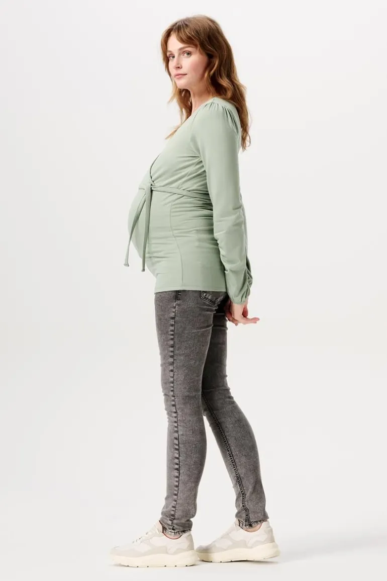 voedingsshirt_foshan__ice_5.webp Noppies Shirts | Shirts<Voedingsshirt Foshan - Iceberg Green