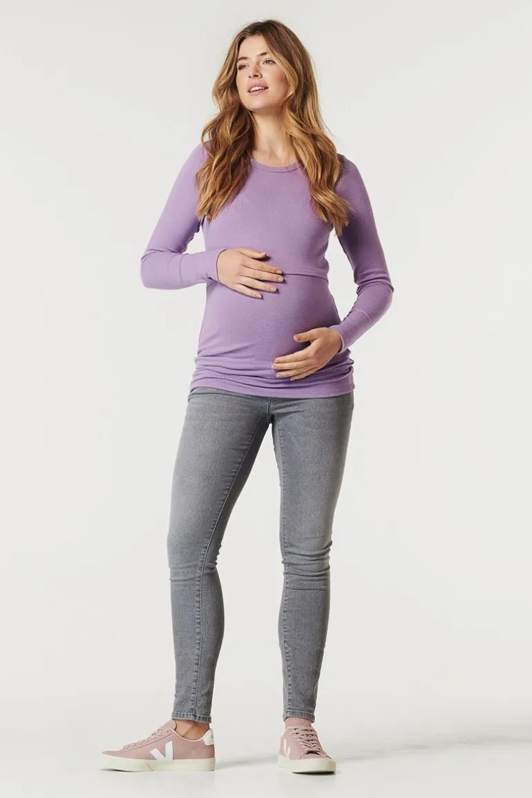 voedingsshirt_kai__orchid_10.webp Noppies Shirts<Voedingsshirt Kai - Orchid Mist