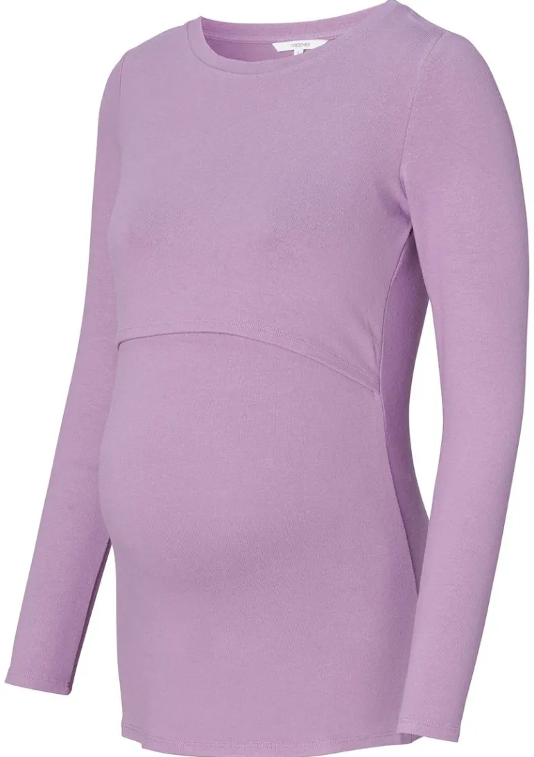voedingsshirt_kai__orchid_4.webp Noppies Shirts<Voedingsshirt Kai - Orchid Mist
