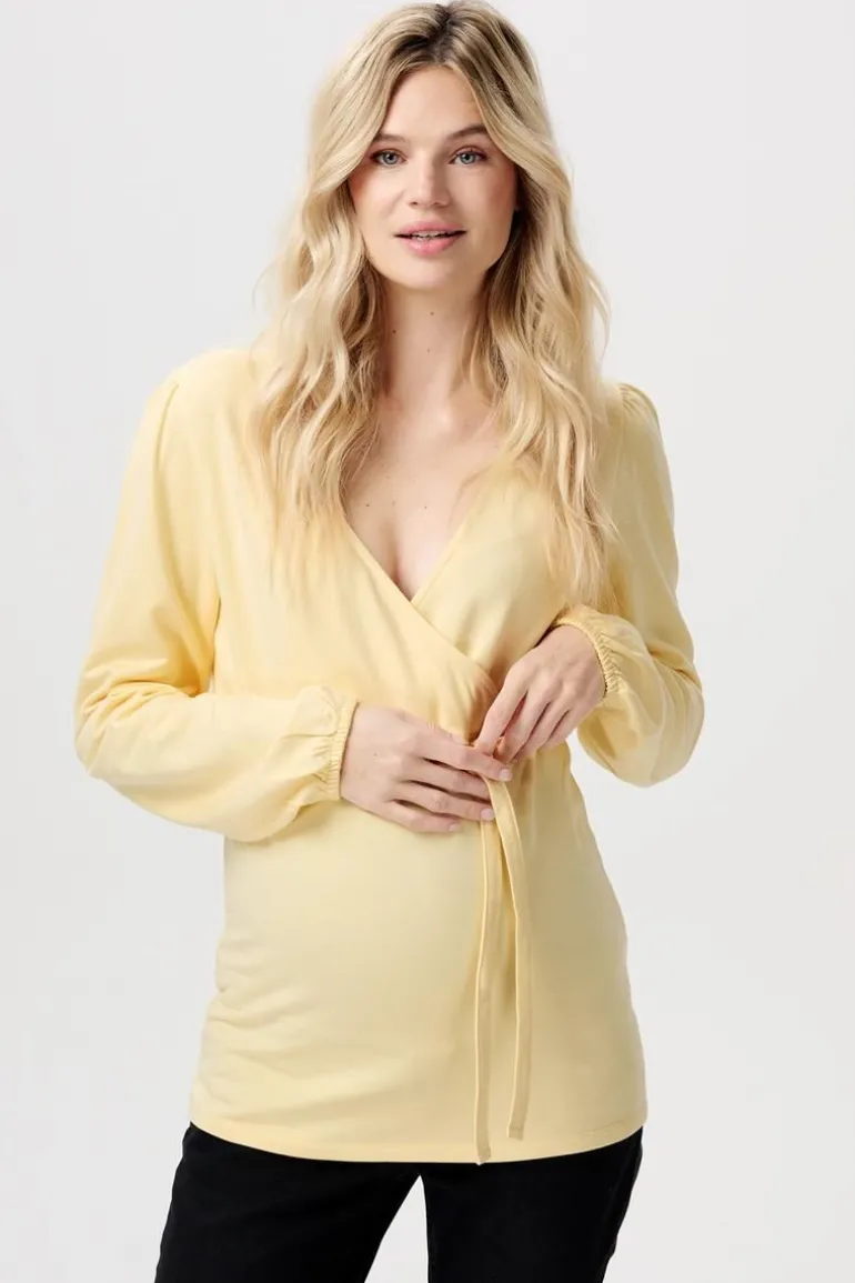 voedingsshirt_keet__light_0.webp Noppies Shirts | Shirts<Voedingsshirt Keet - Light Yellow