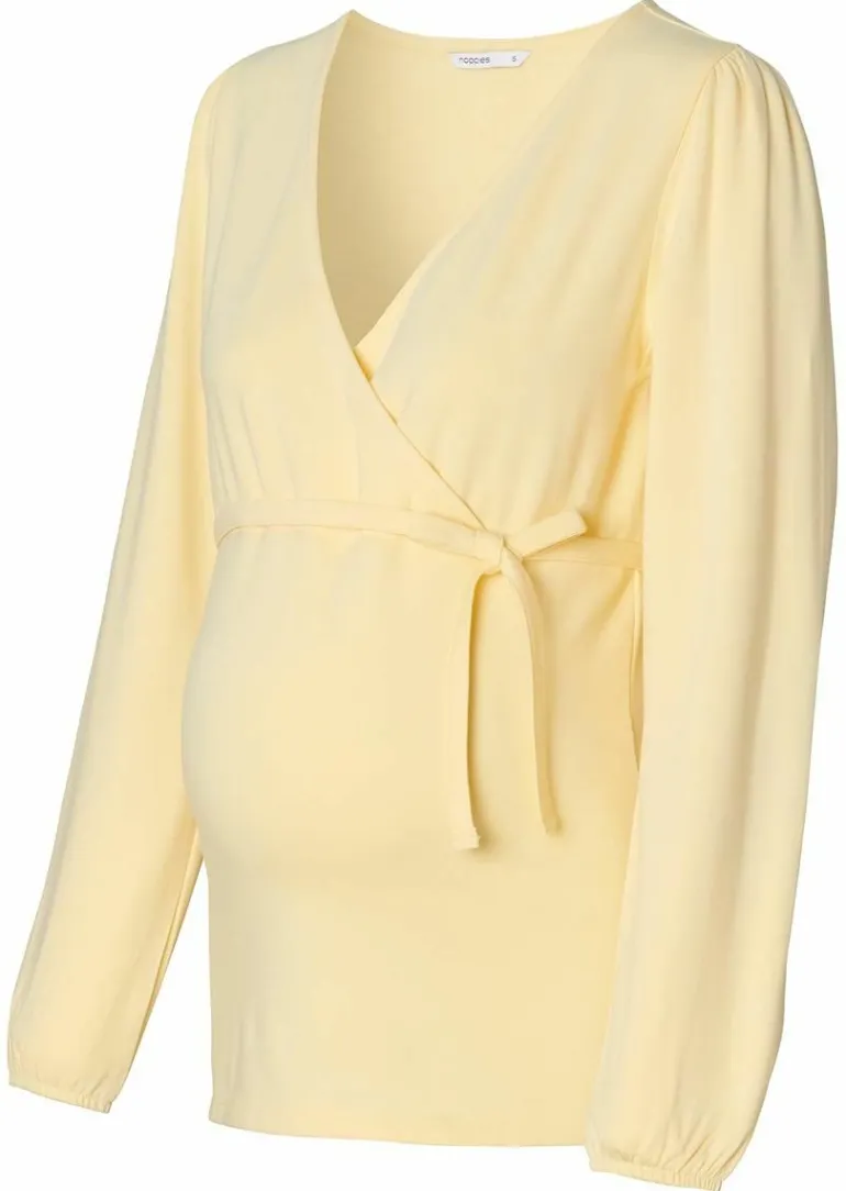 voedingsshirt_keet__light_10.webp Noppies Shirts | Shirts<Voedingsshirt Keet - Light Yellow