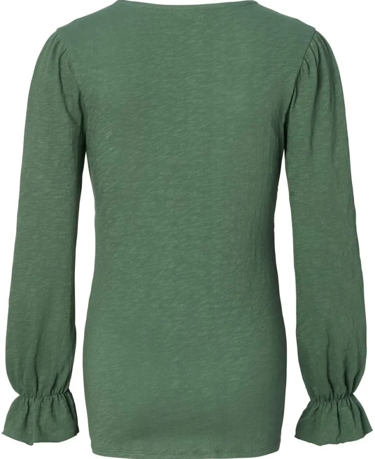voedingsshirt_kuna__duck__3.webp Noppies Shirts | Shirts<Voedingsshirt Kuna - Duck Green