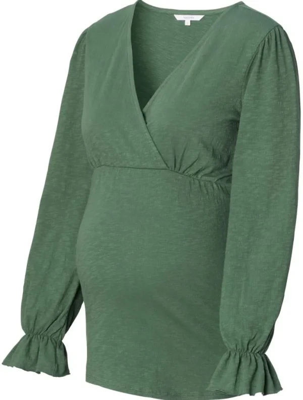 Noppies Shirts | Shirts<Voedingsshirt Kuna - Duck Green