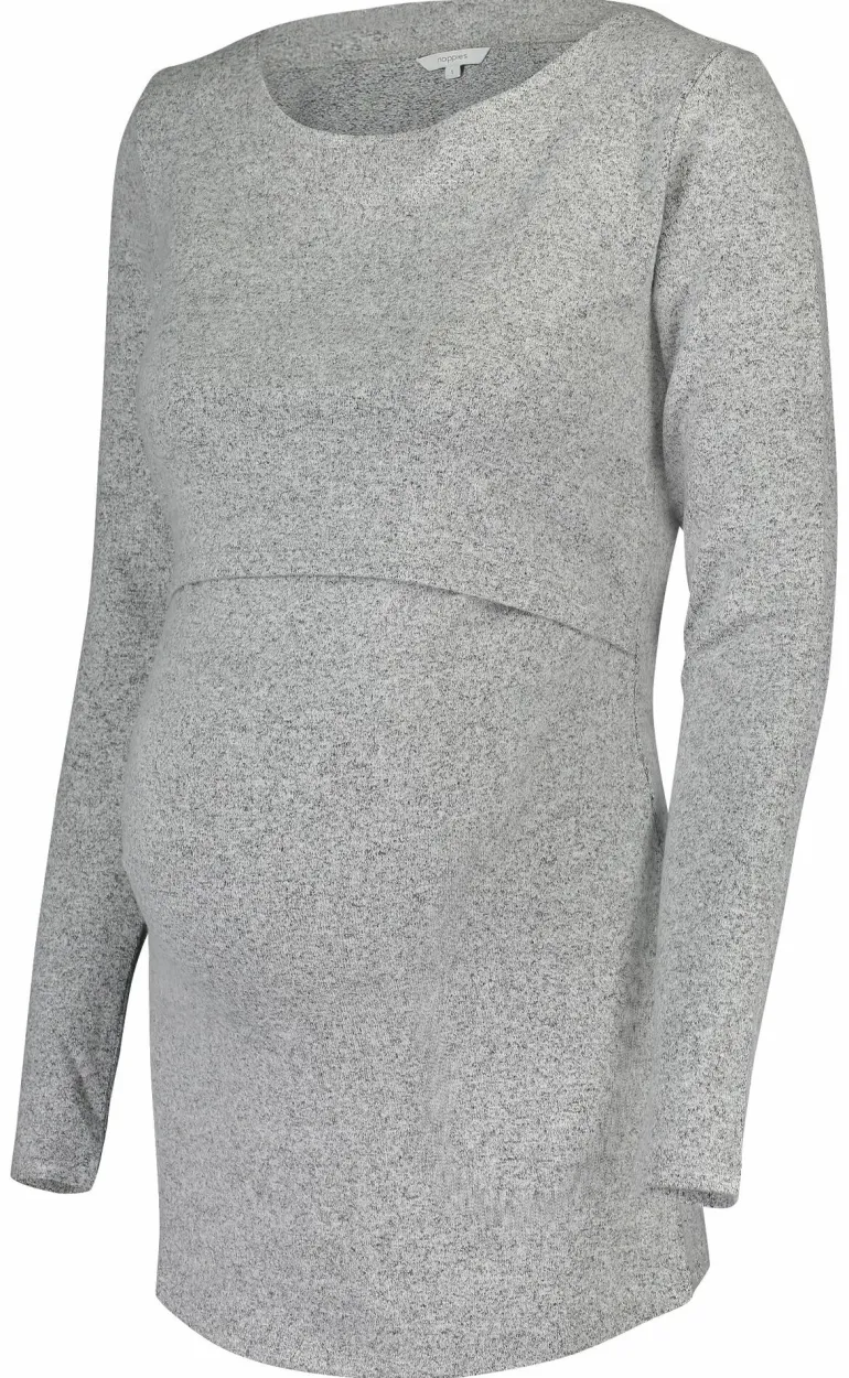 voedingsshirt_lane__grey__12.webp Noppies Shirts<Voedingsshirt Lane - Grey Melange