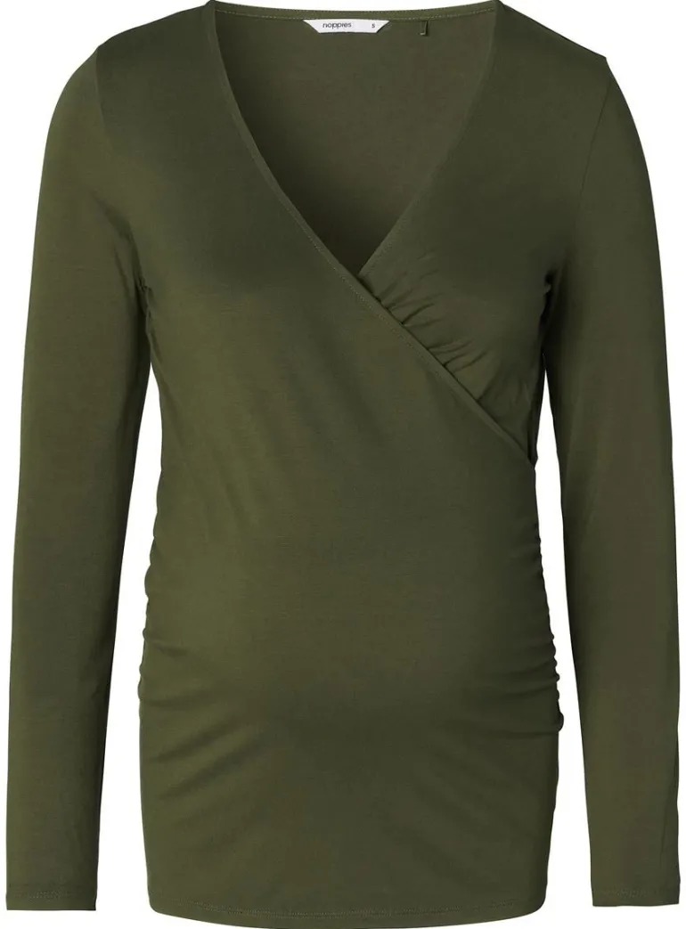 voedingsshirt_langu__fore_2.webp Noppies Shirts | Shirts<Voedingsshirt Langu - Forest Night