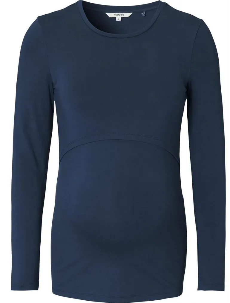 voedingsshirt_nore__night_2.webp Noppies Shirts | Shirts<Voedingsshirt Nore - Night