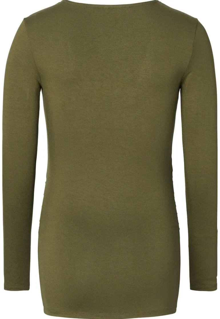 voedingsshirt_odellal__da_3.webp Noppies Shirts | Shirts<Voedingsshirt Odellal - dark olive