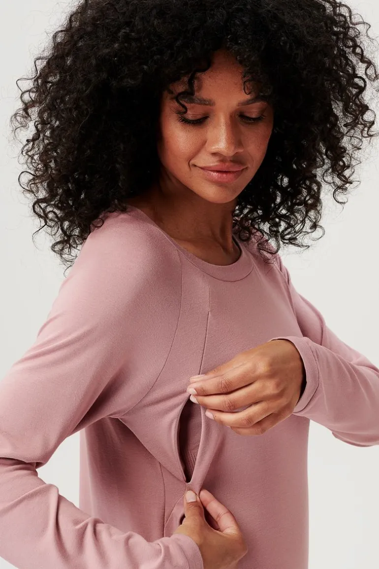 voedingsshirt_pineville___6.webp Noppies Shirts | Shirts<Voedingsshirt Pineville - Deauville mauve