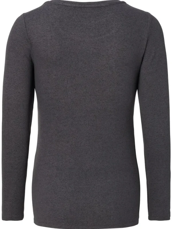 Noppies Shirts | Shirts<Voedingsshirt Plano - Grey Melange
