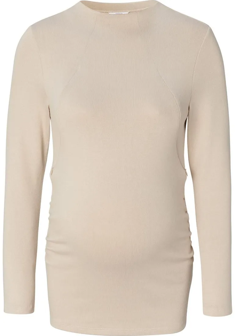 voedingsshirt_rosa__light_9.webp Noppies Shirts | Shirts<Voedingsshirt Rosa - Light Sand