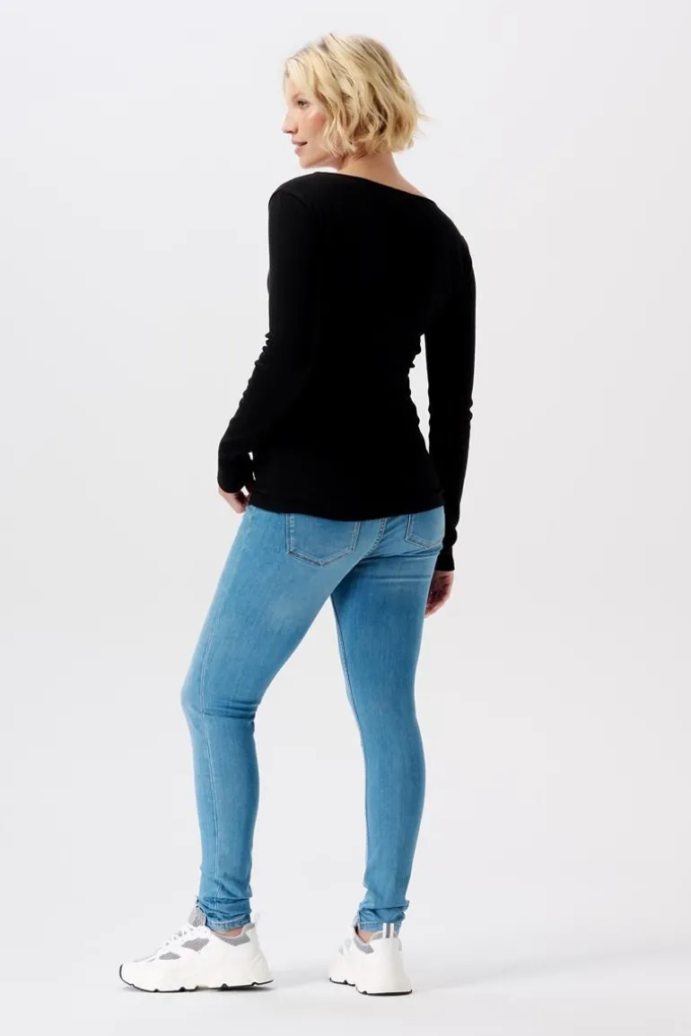 voedingsshirt_sara__black_7.webp Noppies Shirts | Shirts<Voedingsshirt Sara - Black