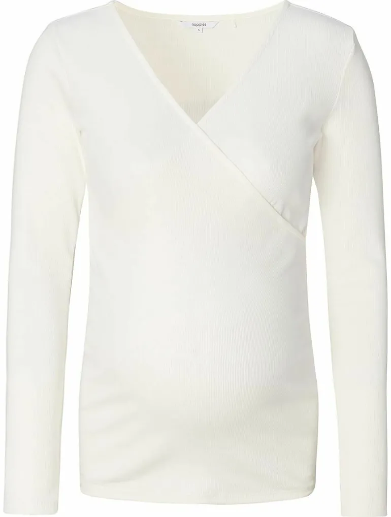 voedingsshirt_sara__cream_2.webp Noppies Shirts | Shirts<Voedingsshirt Sara - Cream