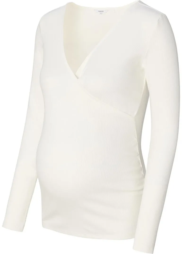 voedingsshirt_sara__cream_4.webp Noppies Shirts | Shirts<Voedingsshirt Sara - Cream