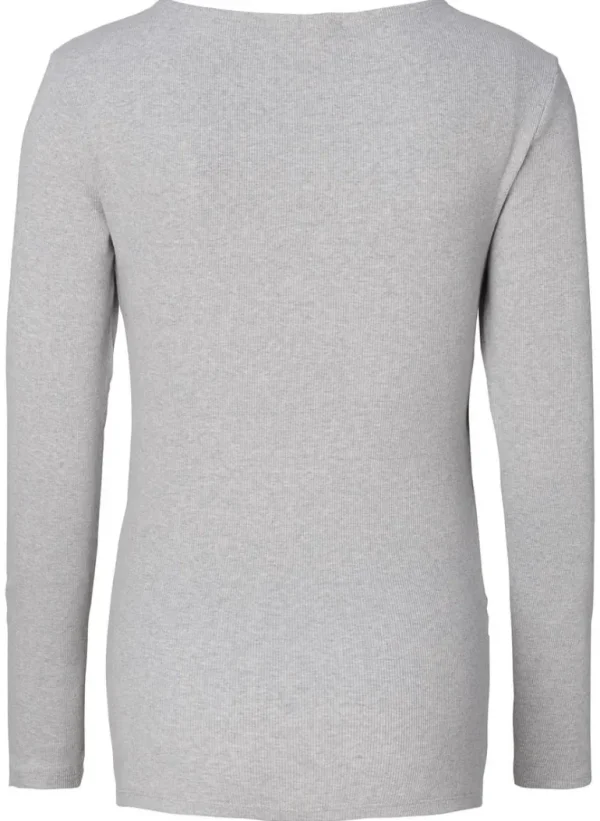 Noppies Shirts | Shirts<Voedingsshirt Sara - Grey Melange