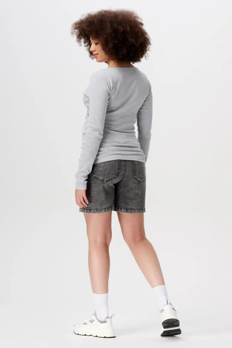 voedingsshirt_sara__grey__8.webp Noppies Shirts | Shirts<Voedingsshirt Sara - Grey Melange