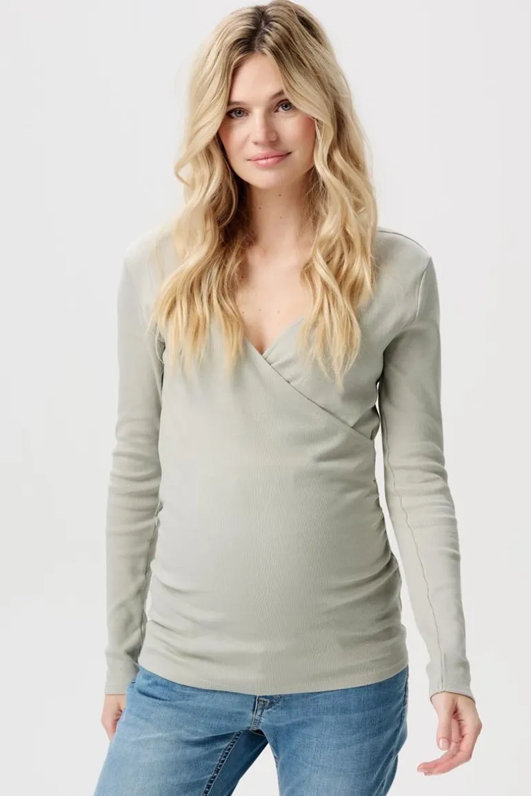 voedingsshirt_sara__pigeo_0.webp Noppies Shirts | Shirts<Voedingsshirt Sara - Pigeon
