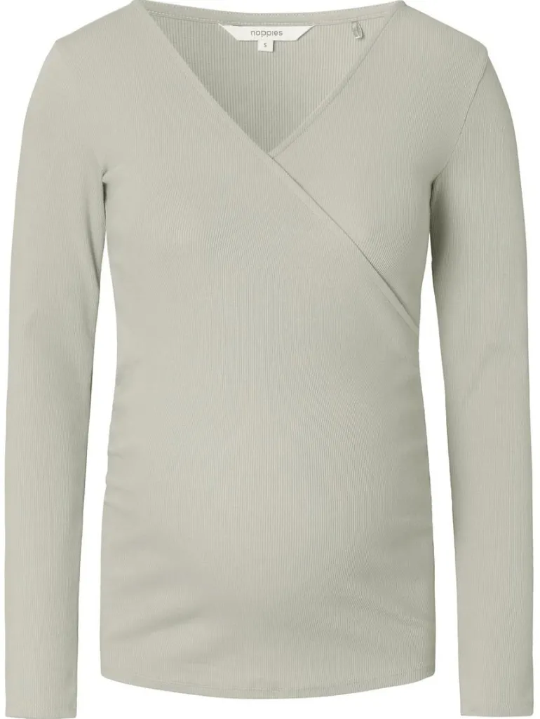 voedingsshirt_sara__pigeo_8.webp Noppies Shirts | Shirts<Voedingsshirt Sara - Pigeon