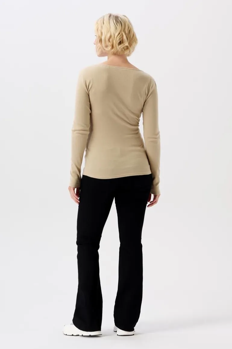 voedingsshirt_sara__white_7.webp Noppies Shirts | Shirts<Voedingsshirt Sara - White Pepper