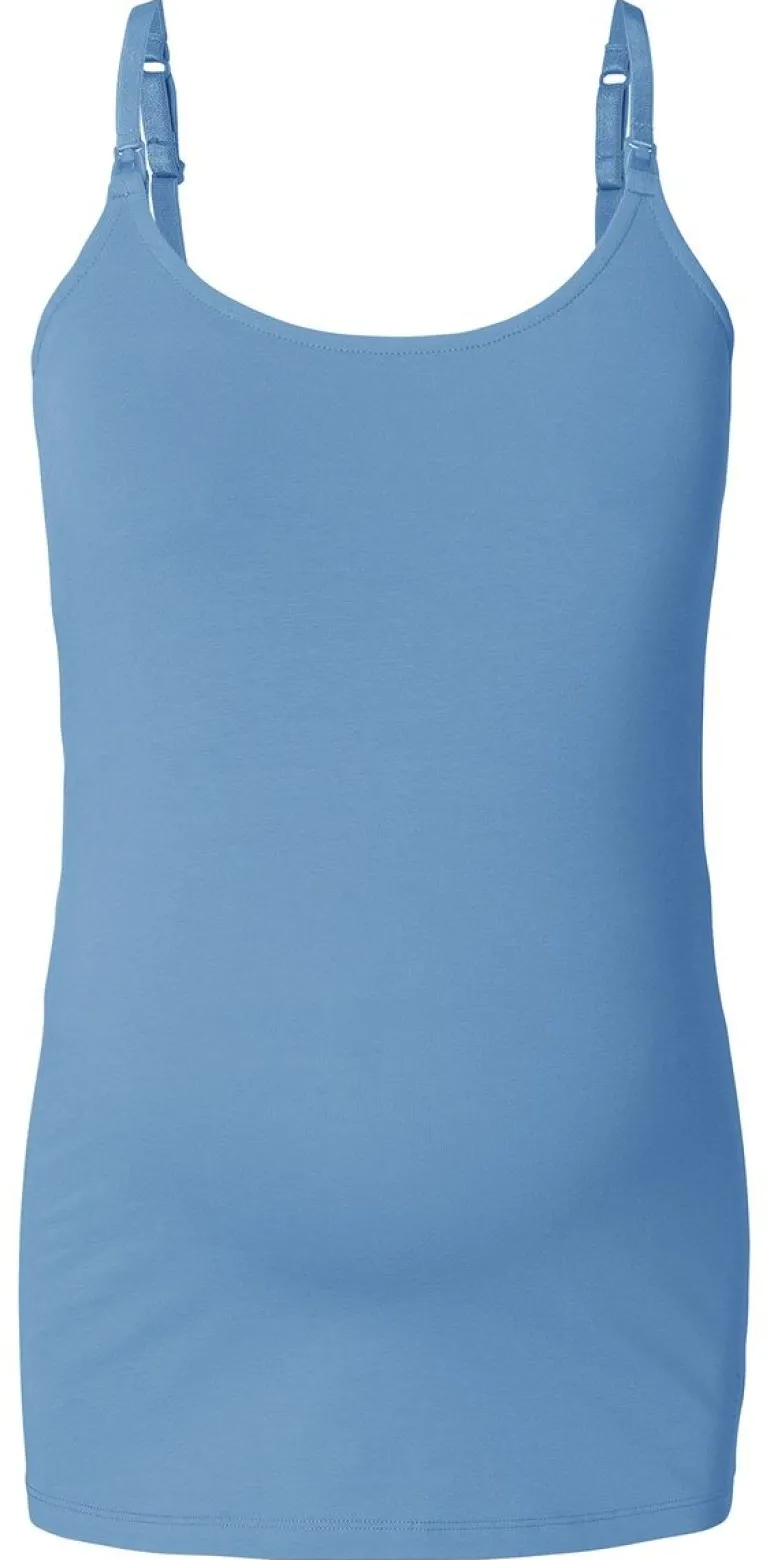 voedingstop__blue_2.webp Noppies Tops | Tops<Voedingstop - Blue