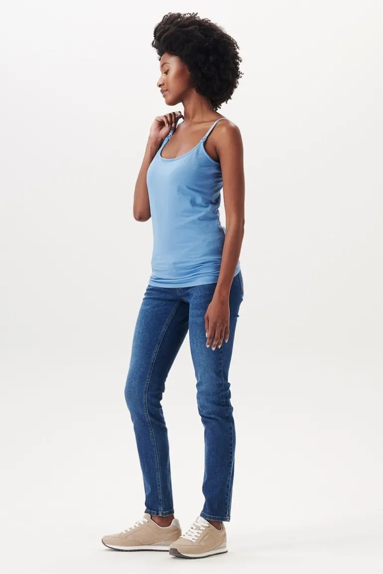 voedingstop__blue_7.webp Noppies Tops | Tops<Voedingstop - Blue