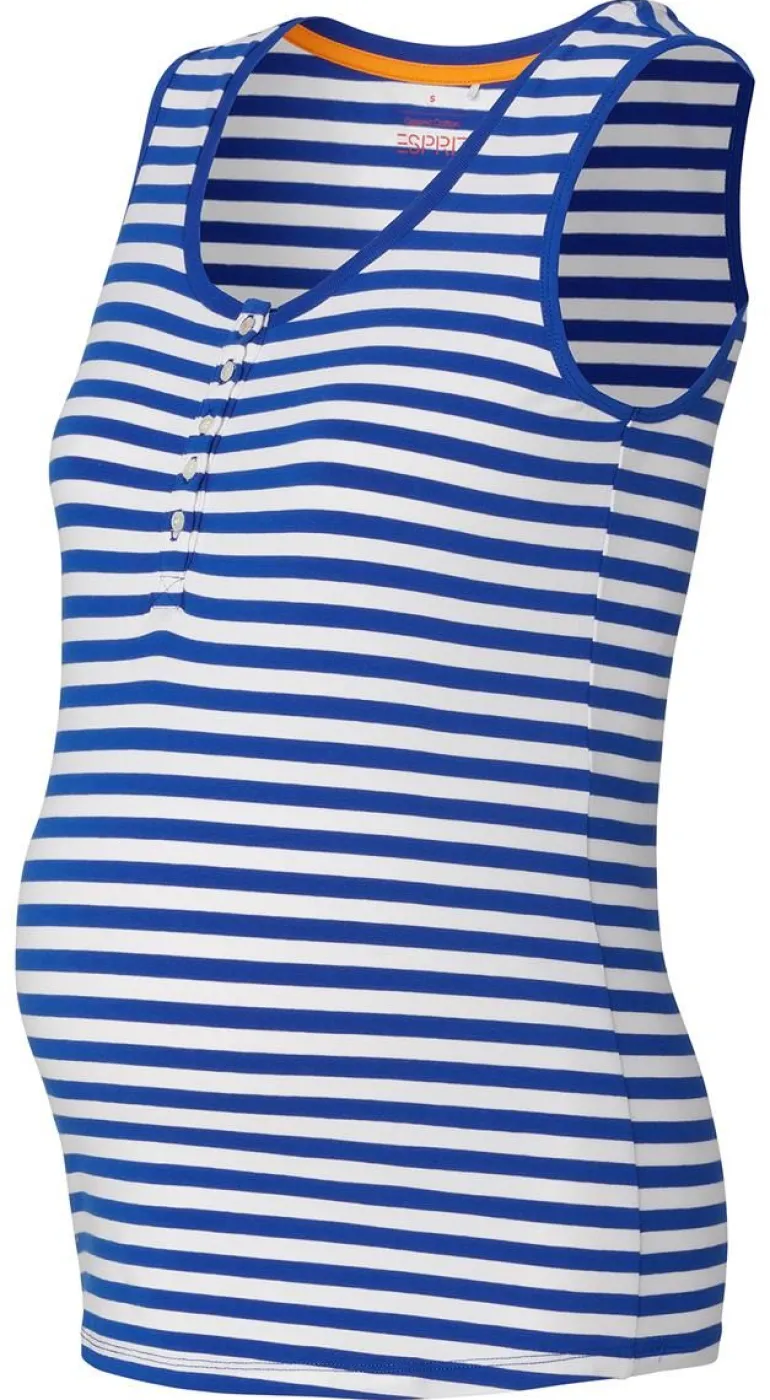 voedingstop__electric_blu_4-1.webp Noppies Tops | Tops<Voedingstop - Electric Blue