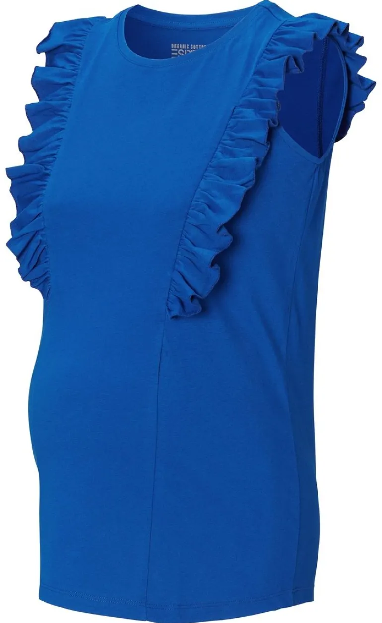 voedingstop__electric_blu_4-2.webp Noppies Tops | Tops<Voedingstop - Electric Blue