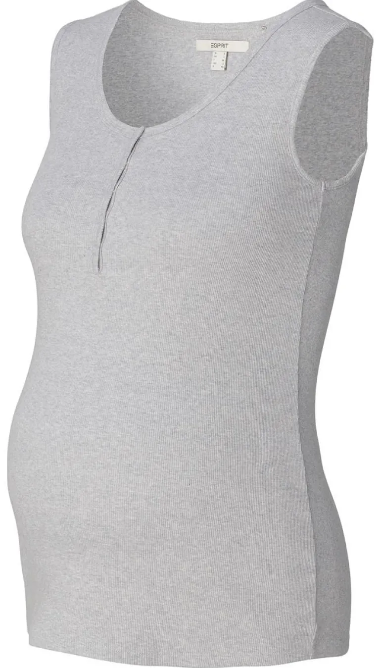 voedingstop__light_grey_m_10.webp Noppies Tops | Tops<Voedingstop - Light Grey melange