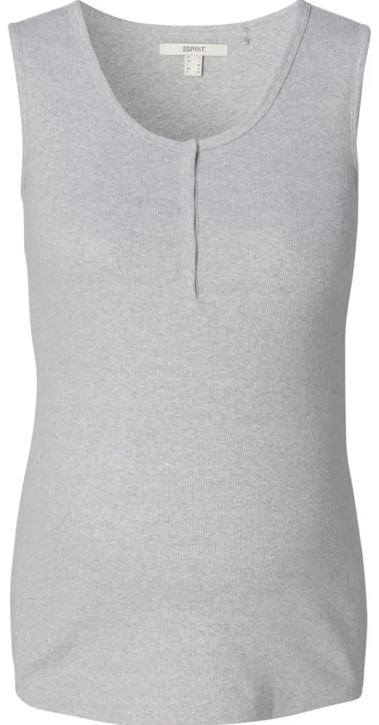 Noppies Tops | Tops<Voedingstop - Light Grey melange