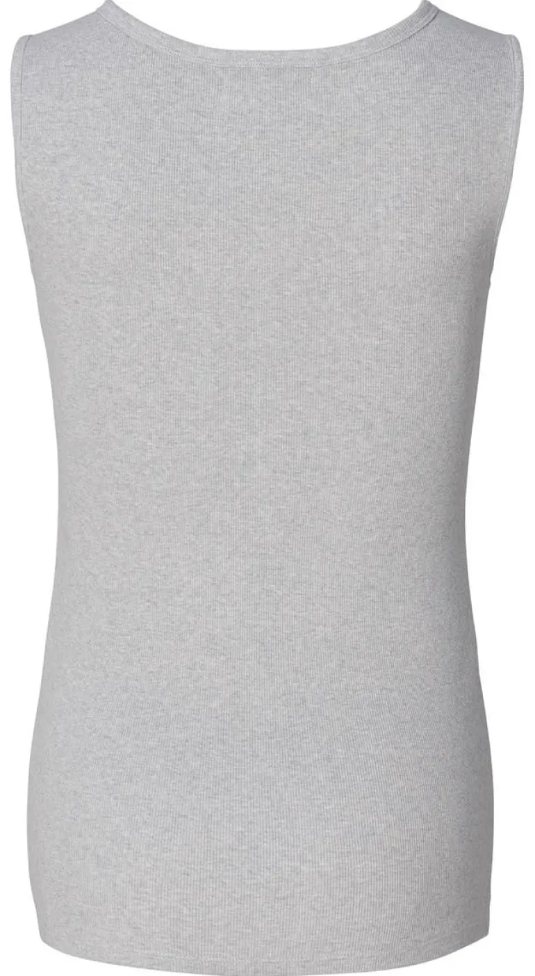 voedingstop__light_grey_m_3.webp Noppies Tops | Tops<Voedingstop - Light Grey melange